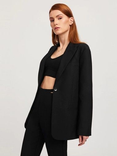 Chic Cutout Blazer - pespoints